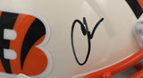 Chad Johnson Autographed Cincinnati Bengals Retro Speed Mini Helmet - Beckett