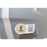 Michael Irvin Autographed Dallas Cowboys Slate Mini Helmet Beckett Witness 51764