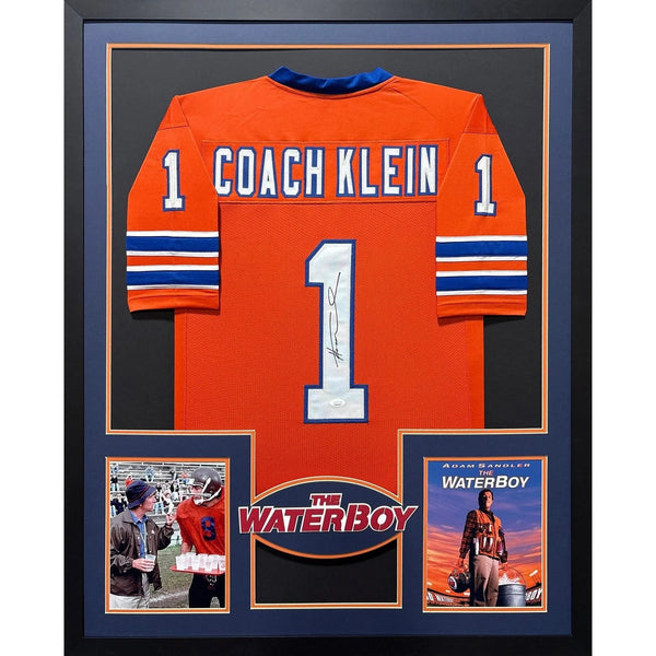 Henry Winkler Autographed Signed Framed The Waterboy Sandler Jersey JSA