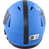 Phil Simms Autographed New York Giants Mini Helmet Rave Beckett Witness 58591