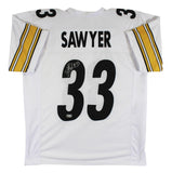Jack Sawyer Signed Pittsburgh Steelers Jersey (Beckett) Ex-Ohio State Buckeye LB