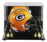 Packers Ahman Green "GBP HOF 14" Signed VSR4 Rep Mini Helmet W/ Case BAS 1