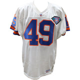 Dennis Smith Signed Broncos Wilson 44 Proline White Jersey Beckett 45044