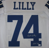 Cowboys Hall of Famer BOB LILLY Signed Custom Jersey AUTO - HOF '80 - JSA!!