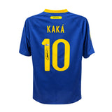 Ricardo Kaka Signed Brazil FC Away Soccer Jersey #10 with Beckett COA