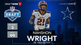 Nahshon Wright Signed Oregon State Beavers Jersey (Beckett) 2021 Cowboys Pick/DB