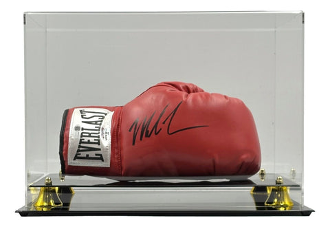 Mike Tyson Signed Red Everlast Right Hand Boxing Glove JSA QR Hologram w/ Case