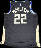 Khris Middleton Signed Jersey PSA Milwaukee Bucks Autographed