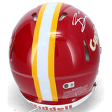 Brock Purdy Autographed Iowa State Cyclones Red Speed Authentic Helmet Beckett
