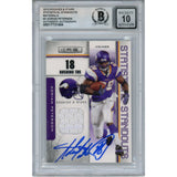 Adrian Peterson Autographed '10 Panini RS Patch/150 Trading Card Beckett 49817
