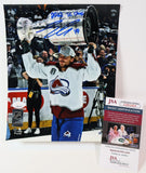 Samuel Girard Autographed 8x10 Cup Photo Inscribed "2022 SC Champ" JSA COA