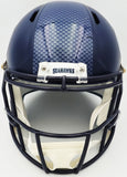 BYRON MURPHY II AUTOGRAPHED SEAHAWKS BLUE FULL SIZE SPEED HELMET MCS HOLO 235598