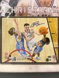 Christian Braun Autographed Kansas Jayhawks 8x10 Photo - 3D Framed | BAS COA