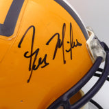 Les Miles & Josh Booty Autographed Full Size Authentic Helmet LSU Beckett
