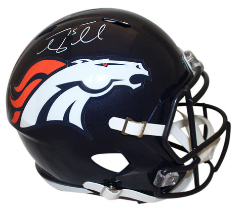 Tim Tebow Autographed Denver Broncos Speed F/S Helmet BAS 39705