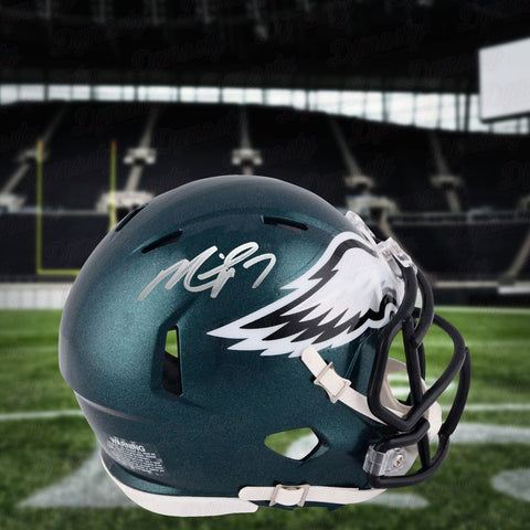 Michael Vick Philadelphia Eagles Autographed Signed Speed Mini-Helmet JSA COA