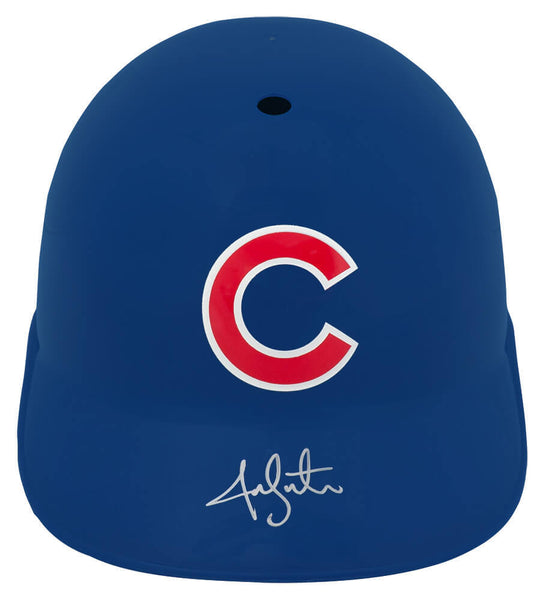 Jon Lester Signed Chicago Cubs Souvenir Replica Batting Helmet - (SCHWARTZ COA)