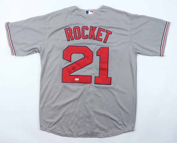Roger Clemens Signed Boston Red Sox Mitchell & Ness Authentic Jersey (JSA COA)