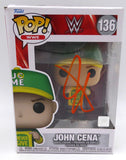 John Cena Autographed Signed #136 Vinyl Figurine Funko POP JSA #WA999964