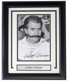 LeRoy Neiman Signed Framed 8x10 Photo BAS