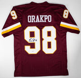 Brian Orakpo Signed Washington Redskins Jersey (JSA COA) 4xPro Bowl Linebacker