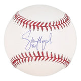 Jason Heyward Signed OML Baseball (PSA) Chicago Cubs 2016 World Series Champion