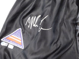 Mike Tyson Autographed Signed Black Boxing Trunks Beckett BAS QR #BB45260