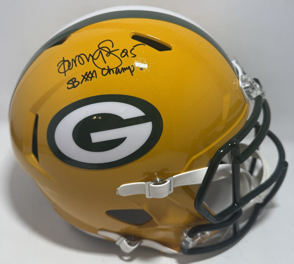 DORSEY LEVENS Signed Full Size Replica Speed Helmet AUTO w/ SB XXXI Champs - BAS
