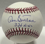 Brewers DON SUTTON Signed Official MLB Baseball AUTO w/ "324 Wins"