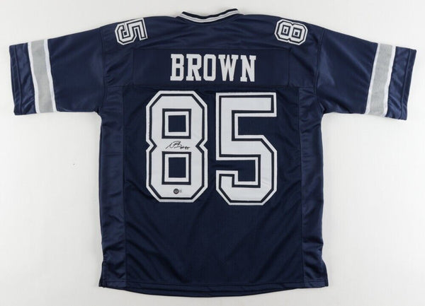 Noah Brown Signed Dallas Cowboys Jersey (Beckett) 2017 Draft Pick / Receiver