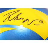 Puka Nacua Autographed/Signed Los Angeles Rams Mini Helmet Speed Fanatics 51035