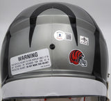 Ja'Marr Chase Autographed Flash Speed Full Size Helmet Bengals Beckett Witness W