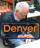 Randy Gradishar Autographed/Signed Denver Broncos Lunar Mini Helmet JSA 31472