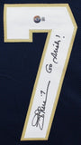 Joe Theismann Signed Notre Dame Fighting Irish Jersey Inscribed Go Irish/Beckett