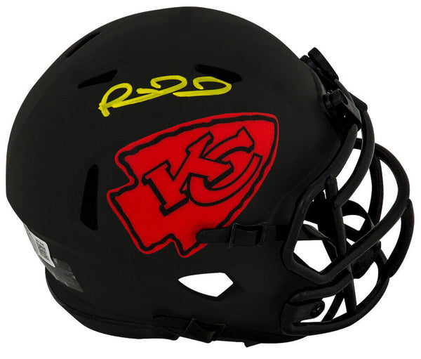 Patrick Mahomes Signed KC Chiefs ECLIPSE Riddell Speed Mini Helmet (Beckett COA)