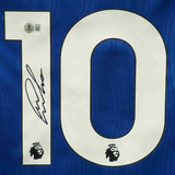 Matheus Cunha Signed Manchester Utd Away Soccer Jersey #10 with Beckett COA