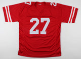 Irving Fryar Signed Nebraska Cornhuskers Jersey (JSA) Patriots Super Bowl XX W.R