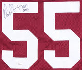 Chris Hanburger Signed Redskins Jersey Inscribed "HOF 2011" (JSA Hologram)