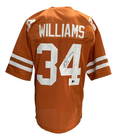 Ricky Williams Signed Custom Orange College Football Jersey BAS ITP