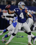 Dak Prescott Autographed/Signed Dallas Cowboys 16x20 Photo Beckett 34888