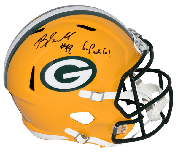BARRYN SORRELL AUTOGRAPHED GREEN BAY PACKERS FULL SIZE SPEED HELMET BECKETT