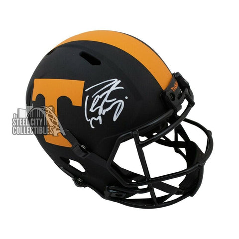 Peyton Manning Autographed Tennessee Eclipse Replica Full-Size Helmet Fanatics