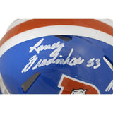 Randy Gradishar Autographed Denver Broncos Mini Helmet TB HOF Beckett 44615