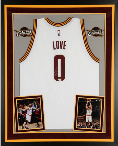 Kevin Love Cleveland Cavaliers Framed SignedJersey-Upper Deck