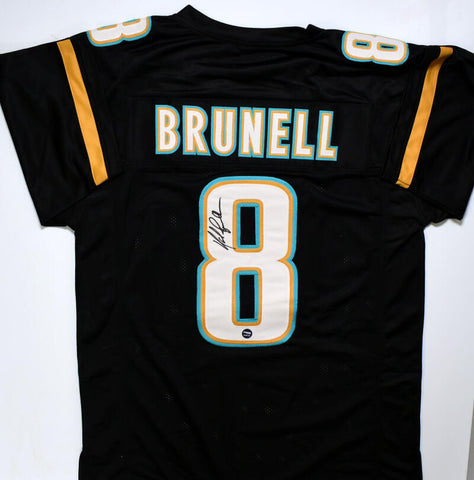 Mark Brunell Autographed Black Pro Style Jersey - Prova *Black