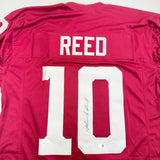 Autographed/Signed Marcel Reed Texas A&M Maroon College Jersey JSA COA