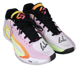 Luka Doncic Autographed Jordan Brand Luka 4 "Gone Fishing" Shoes Panini LE 25