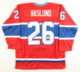 Markus Naslund Signed Montreal Canadiens Jersey (JSA COA) 5xAll Star / Left Wing