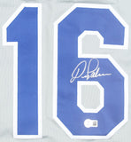 Dean Palmer Signed Texas Rangers Road Jersey (Beckett) 1998 All Star 3rd Baseman