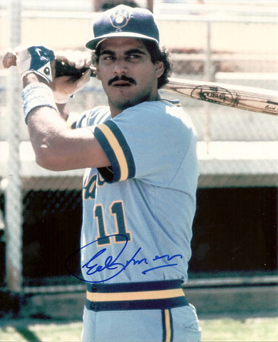 Milwwaukee Brewers ED ROMERO Signed 8x10 Photo #1 AUTO ~ 1982 World Series